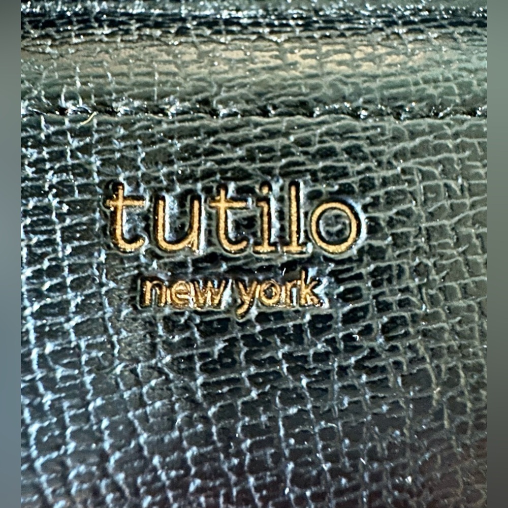 Tutilo New York Black Vegan Backpack Bag Purse School Diaper Bag. Pre-owned. - Picture 3 of 14